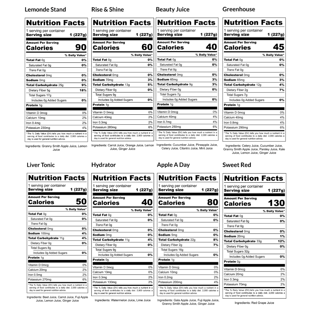 Master Cleanse Julian's Juicebox LLC